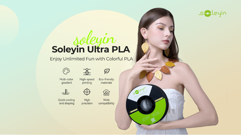 Creality Unveils Soleyin Filament Brand for Faster and Eco-Friendly 3D Printing